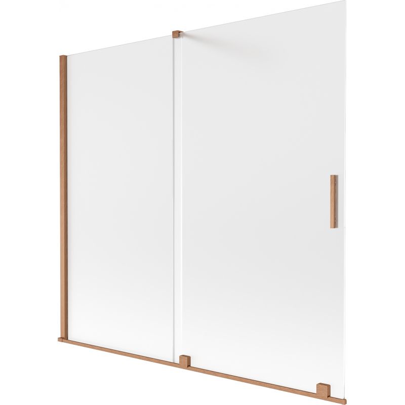 Parawan nawannowy rozsuwany Mexen Velar szron 170x150 cm 1 szt.