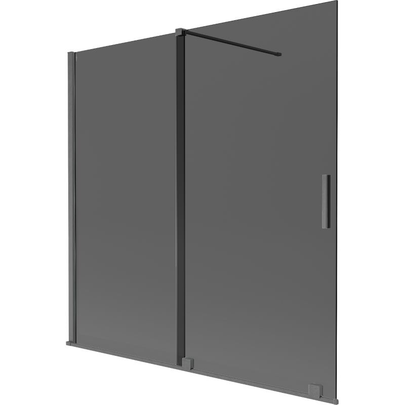 Parawan nawannowy Mexen Velar grafit 160x150 cm 896-160-000-41-66 1 szt.