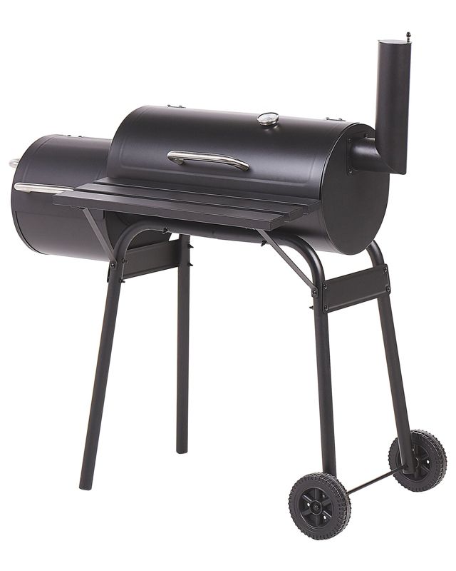 Grill węglowy z wędzarnią czarny Katla 1 szt.
