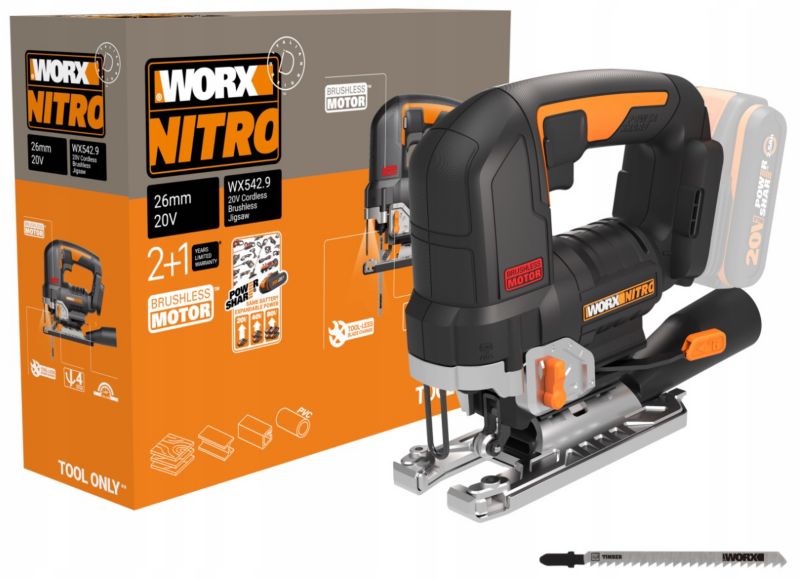 Wyrzynarka WORX WX542.9 1 szt.