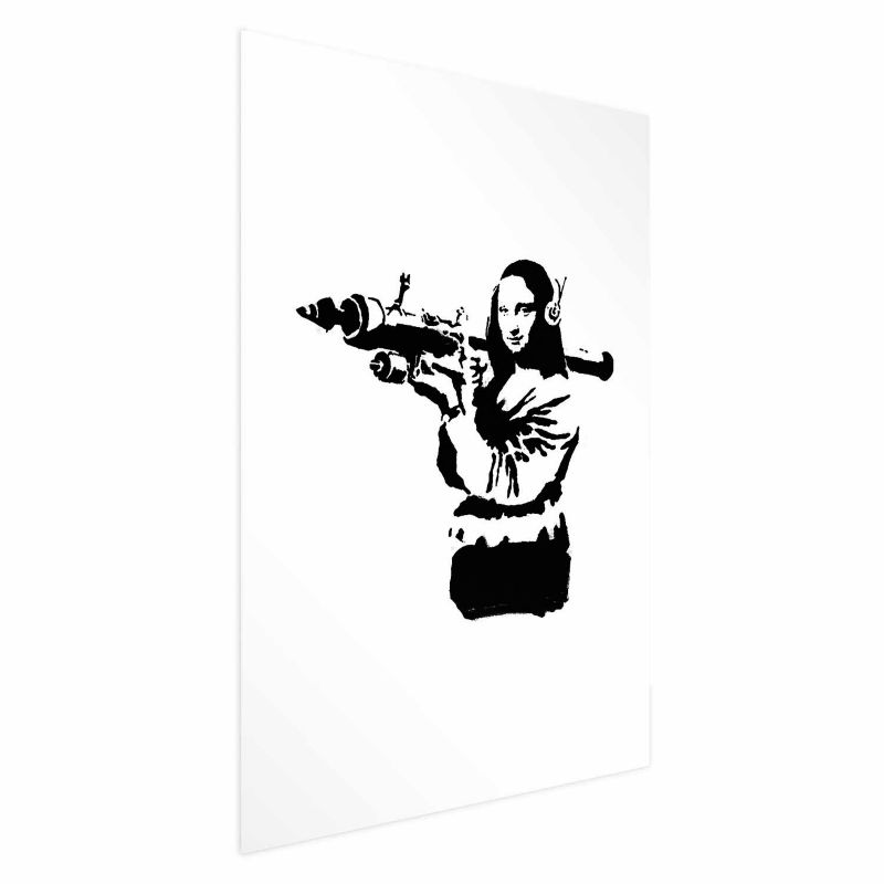 Plakat Artgeist Banksy Mona Lisa 40x60 cm bez ramy 1 szt