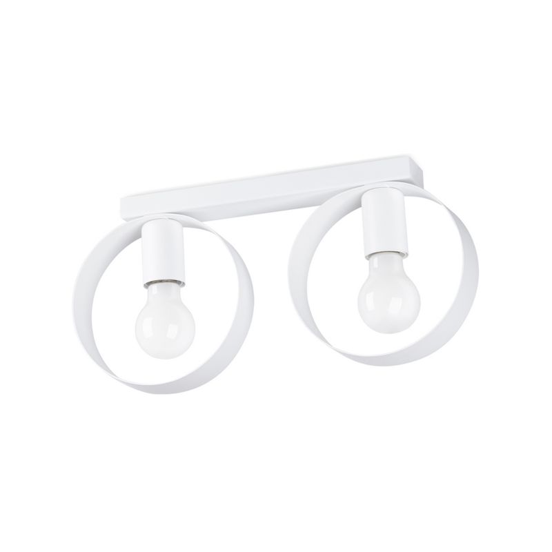 Plafon Sollux Lighting TITRAN 2 biały 1 szt.