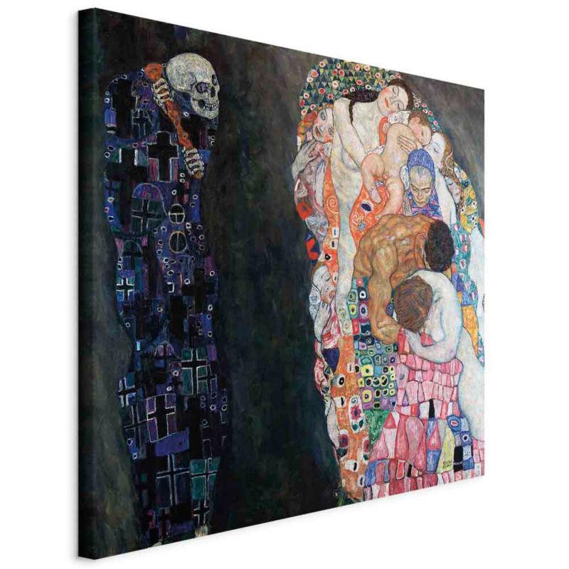 Obraz Artgeist Śmierć i życie 40 x 40 cm płótno włoskie 1 szt