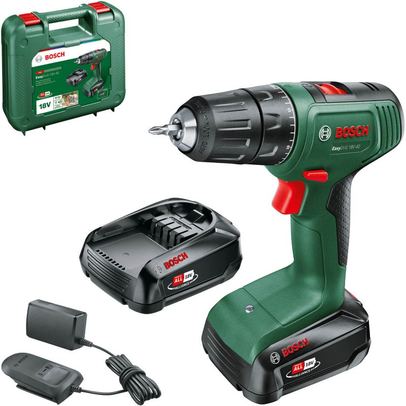 Wiertarko-wkrętarka akumulatorowa Bosch Easydrill 18 V - 40