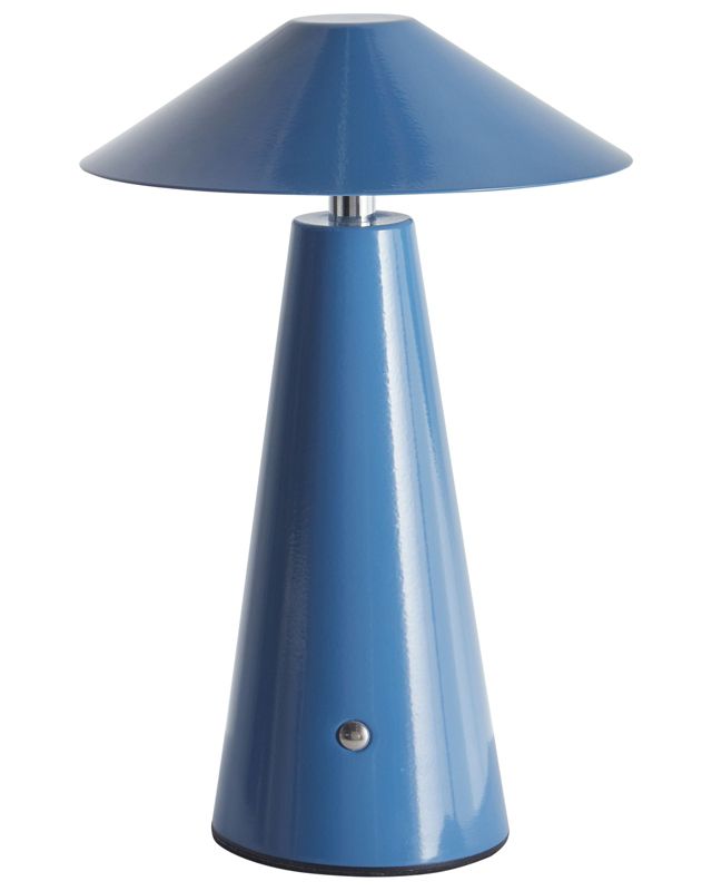 Bezprzewodowa lampa stołowa LED Apayao Ze ściemniaczem Metal Niebieski 1szt.