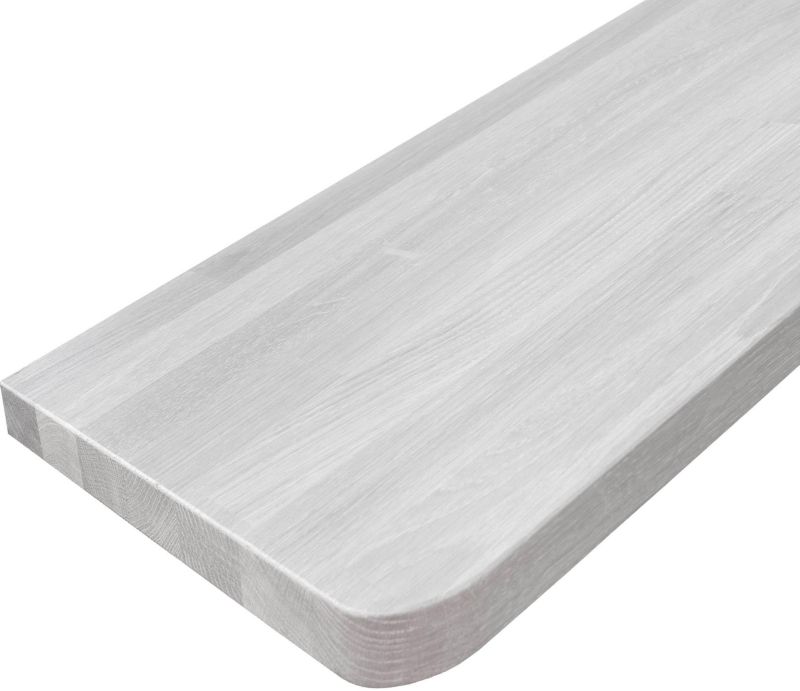 Parapet wewnętrzny 27 x 300 x 1220 mm dąb bielony
