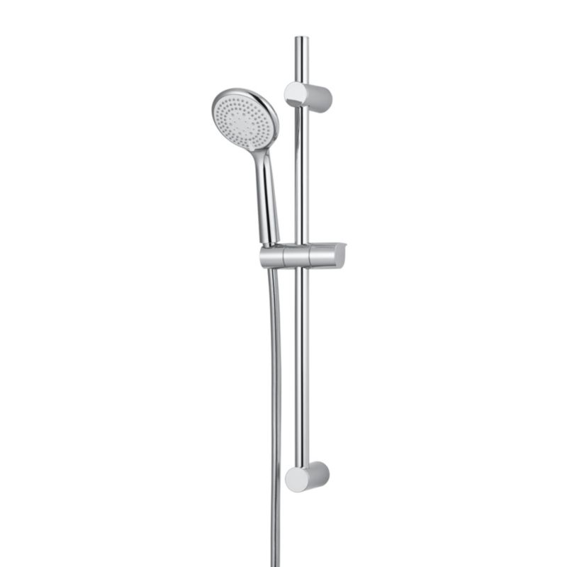 Zestaw prysznicowy GoodHome Cavally 3-funkcyjny chrom