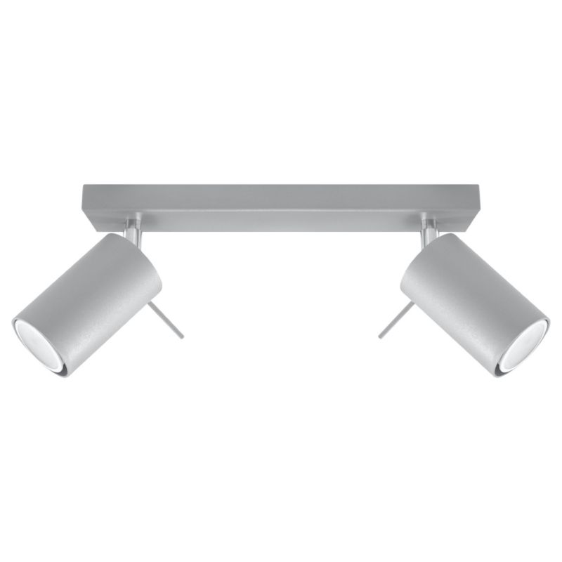 Plafon Sollux Lighting RING 2 szary 1 szt.