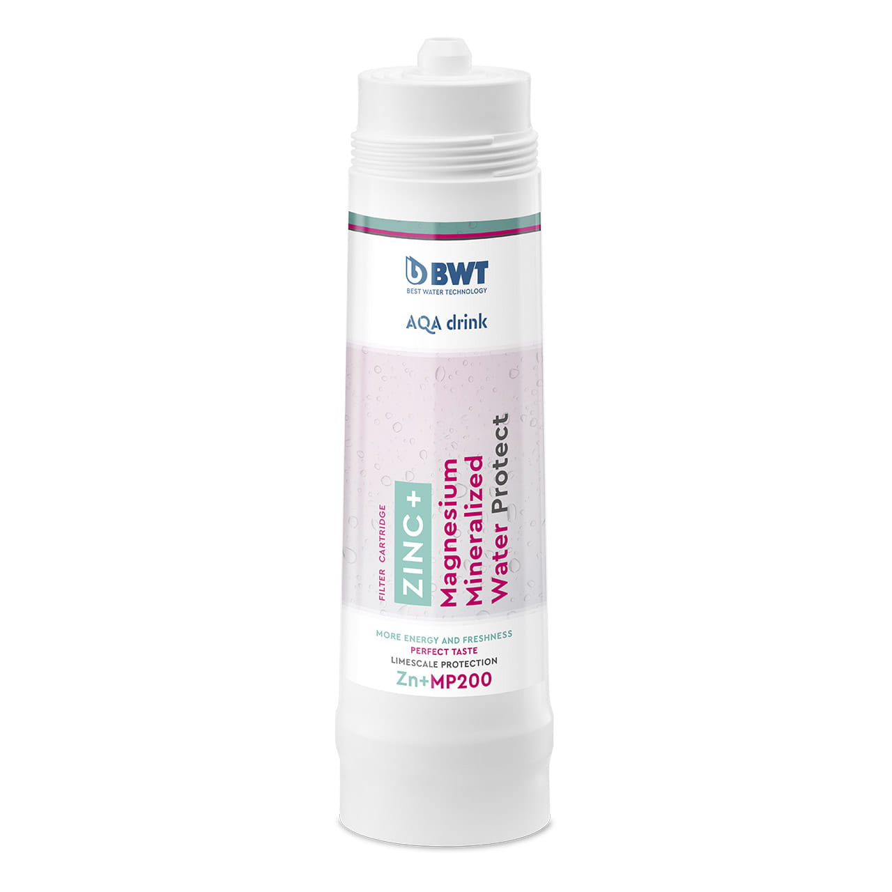 BWT AQA Drink ZN + MP200 (cynk + magnez) wkład filtracyjny Magnesium Mineralized. Filtr do dystrybutora wody oraz systemów AQA drink.