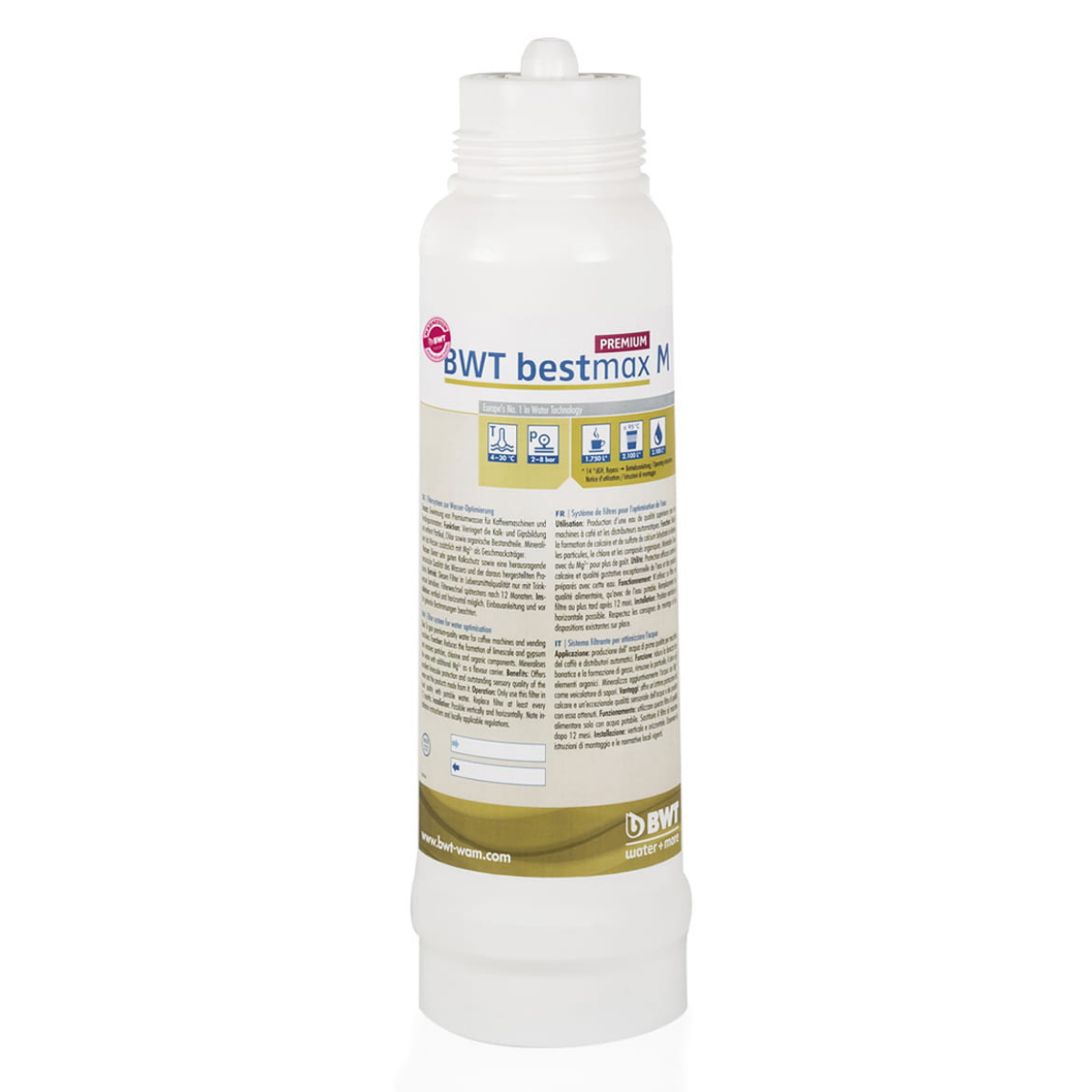 BWT Bestmax Premium M filtr (wkład) do wody dla restauracji. Oryginalny filtr BWT.