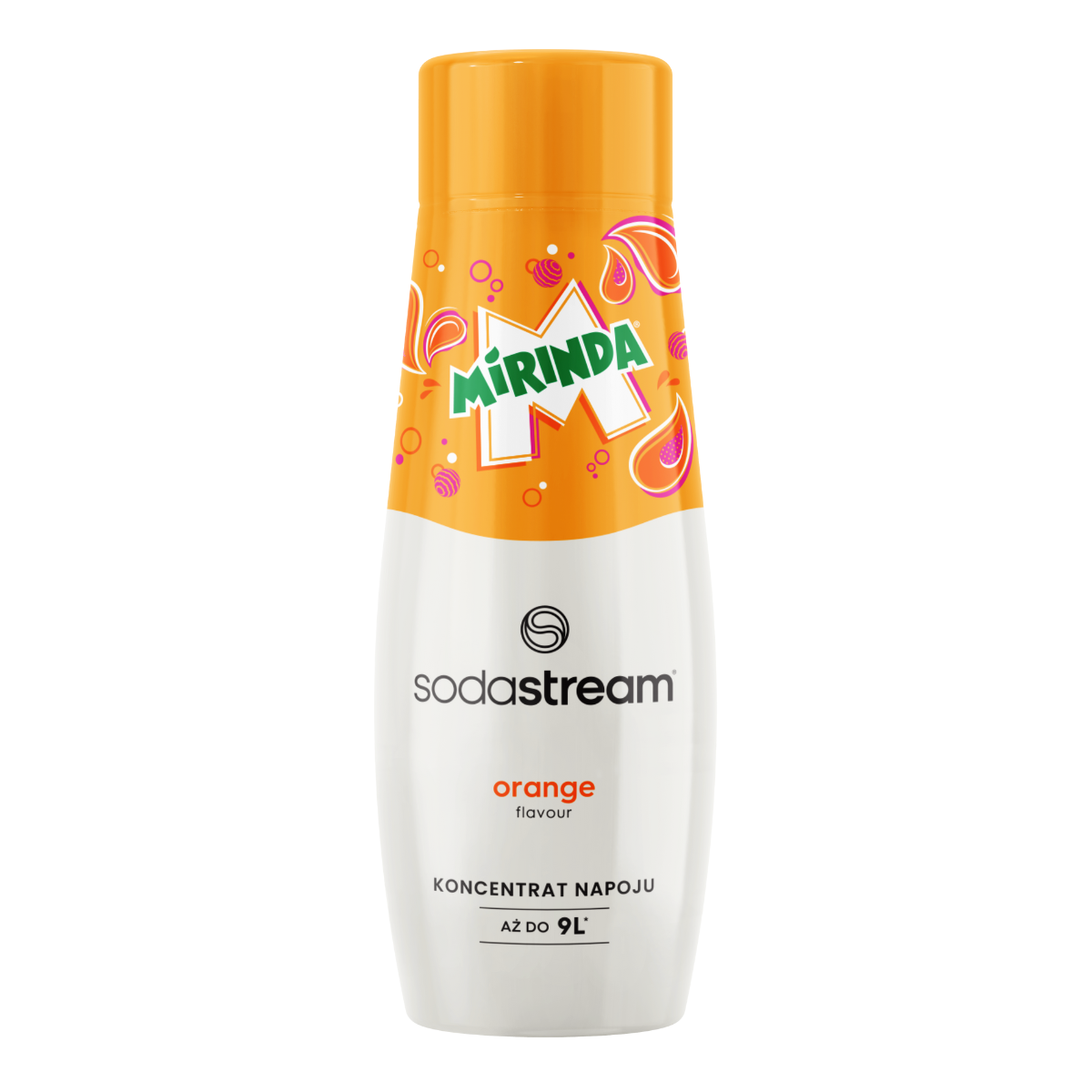 SodaStream koncentrat Mirinda, do wody gazowanej. Sam produkuj smaczne napoje gazowane w domu lub firmie. Poczuj smak lata!