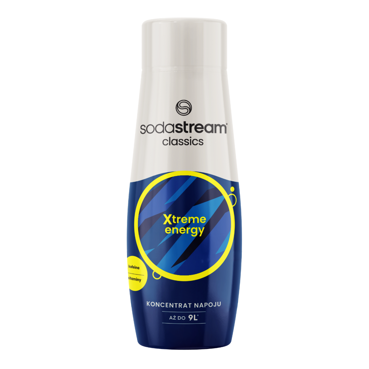 SodaStream koncentrat Xtreme z witaminami, do wody gazowanej. Sam zrób energetyczne napoje gazowane w domu lub firmie.