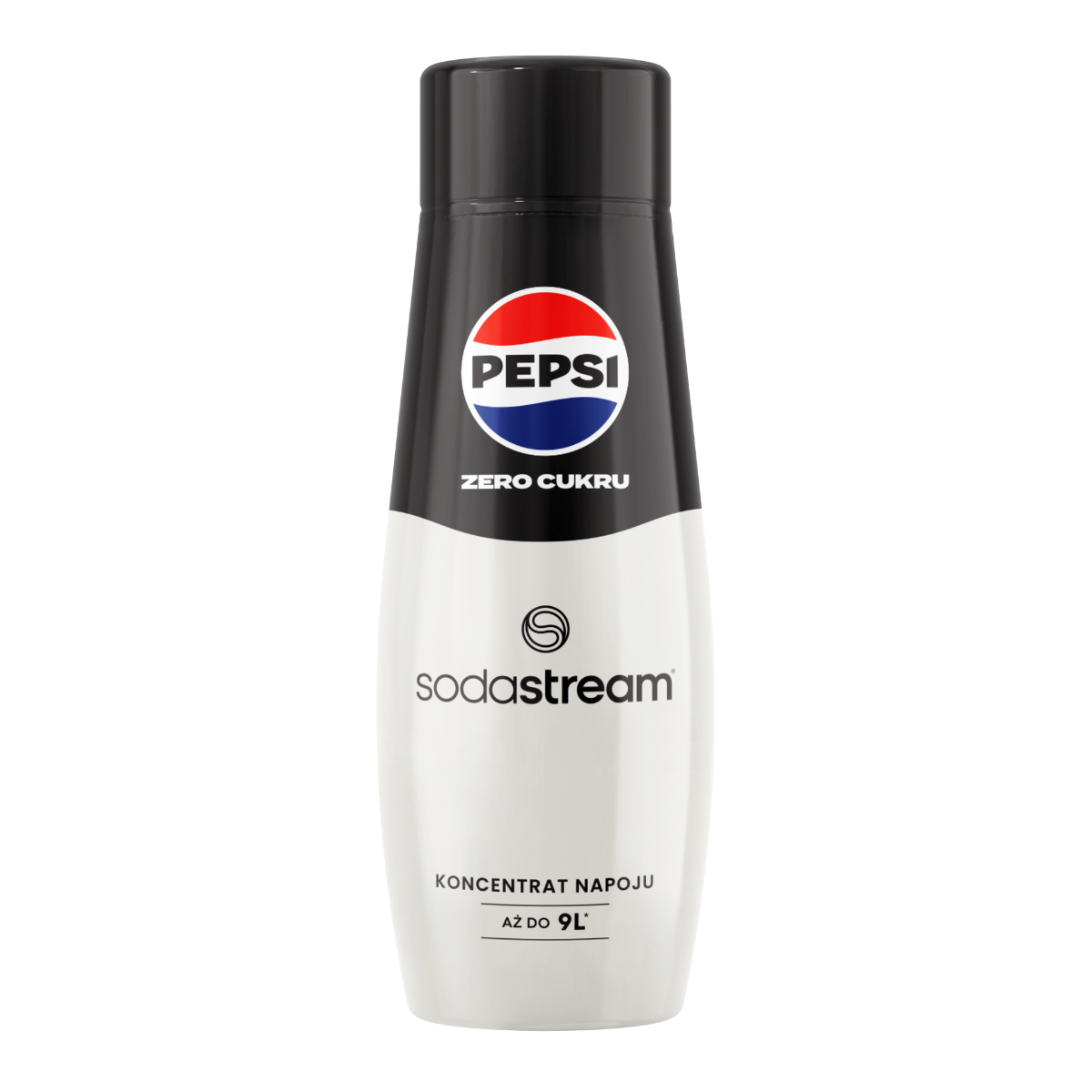 SodaStream koncentrat Pepsi Max. Wyjątkowy smak Pepsi bez cukru. Koncentrat do wody gazowanej.
