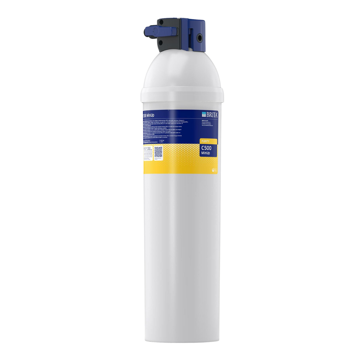 BRITA PURITY C500 MinUp. Wkład mineralizujący opracowany dla obszarów z miękką wodą. Filtr do miękkiej wody oraz wody po osmozie.