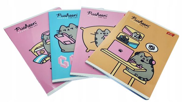Zeszyt A5 32k krata laminowany PUSHEEN