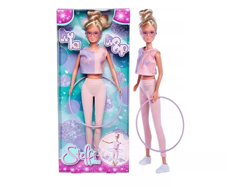 LALKA 29CM STEFFI+AKC HULA HOP SIMBA WB