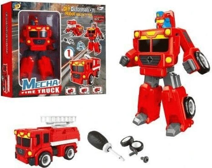 AUTO / ROBOT TOYS FOR BOYS STRAŻ POŻARNA