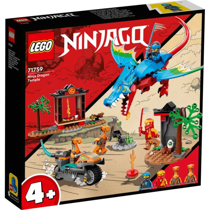 Klocki Lego Ninjago - Świątynia ze smokiem ninja 71759