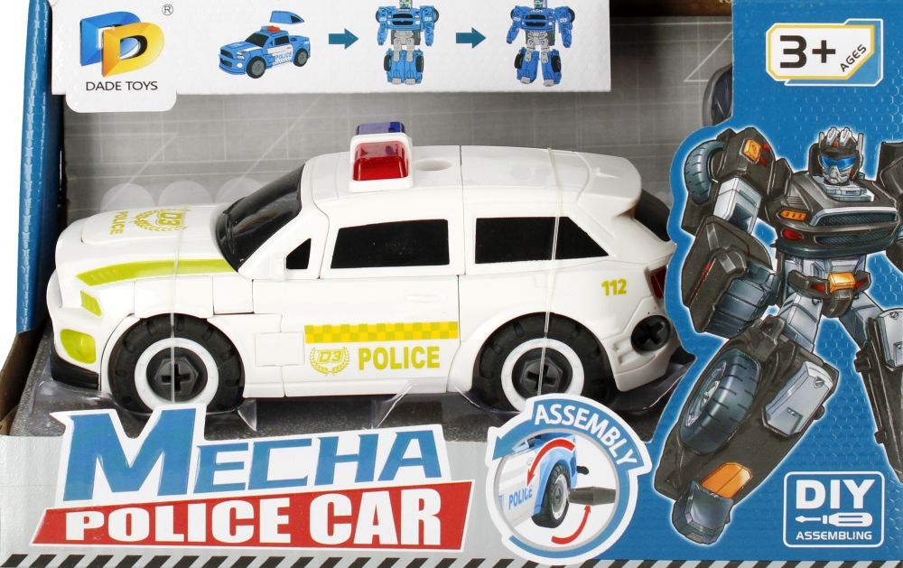 ROBOT DO SKREC AUTO POLICJA 21X13X10 MC WB 36 72