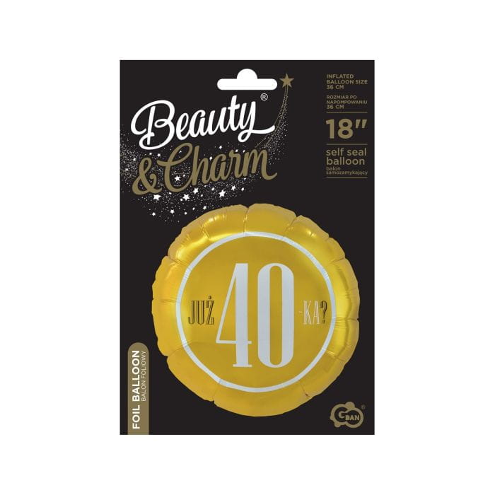 Balon foliowy Już 40-ka?, 18"