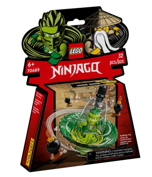 Lego Ninjago Szkolenie Wojownika Spinjitzu LLOYD 70689