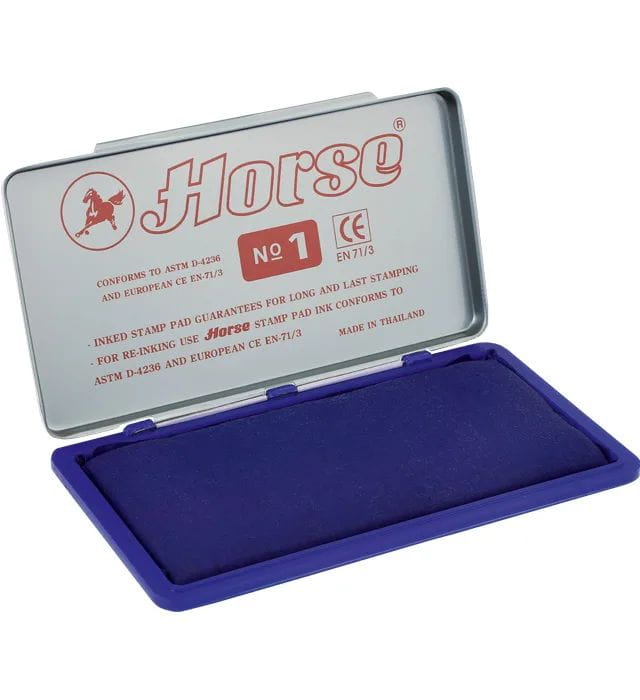 Poduszka do stempli HORSE nr 1 - fioletowa 150x74 mm