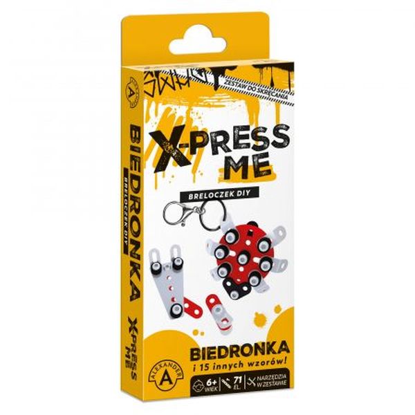 BRELOK X-PRESS ME BIEDRONKA