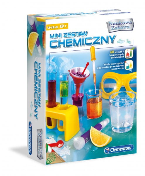 Clementoni Mini Zestaw Chemiczny Naukowa Zabawa