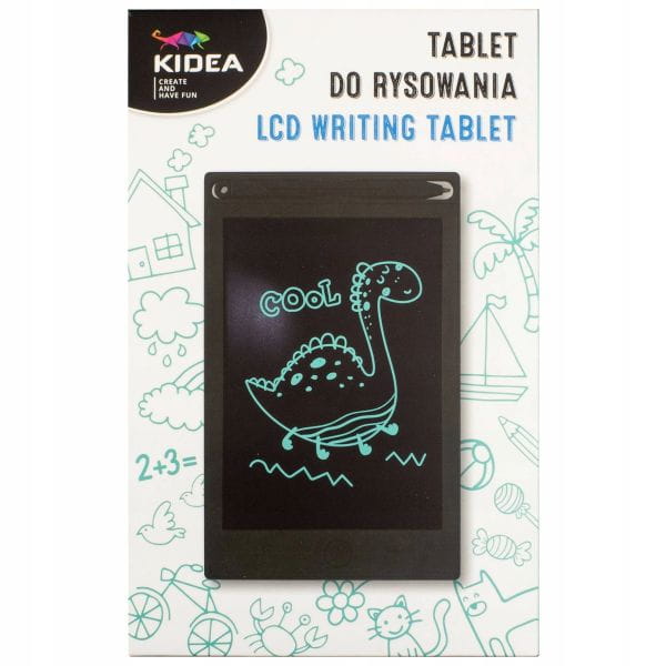Kidea Tablet do rysowania A- Znikopis czarny