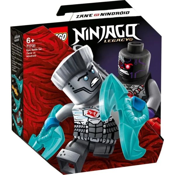 Lego Ninjago Epicki Zestaw Bojowy Zane kontra Nindroid 71731