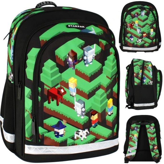 Plecak szkolny Pixel Game Starpak