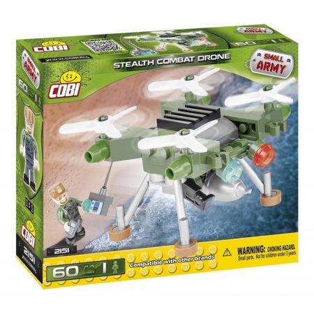 Klocki Cobi Small Army Dron Bojowy 60 elementów