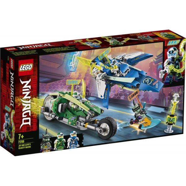 LEGO NINJAGO WYŚCIGÓWKI JAYA I LLOYDA 71709