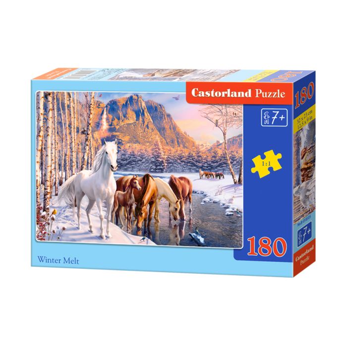 Puzzle 180 el. Winter Castorland