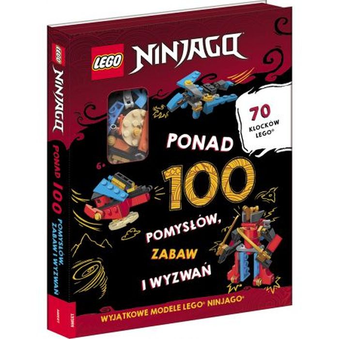 Klocki Lego Ninjago. Ponad 100 pomysłów, zabaw i wyzwań Ameet