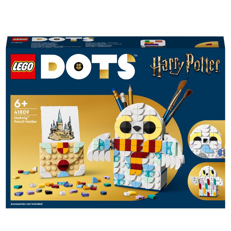 Klocki Lego Pojemnik na długopisy w kształcie Hedwigi 41809