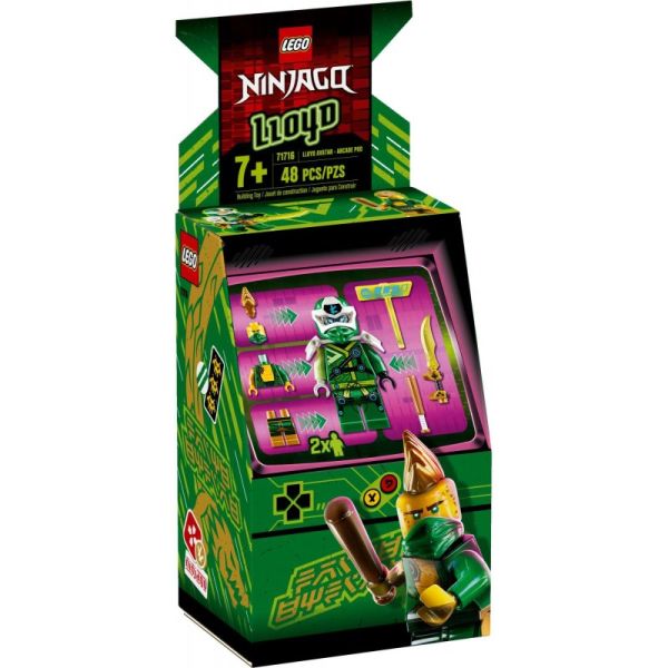 LEGO NINJAGO AWATAR LLOYDA KAPSUŁA GRACZA 71716