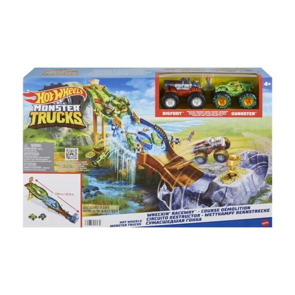 Hot Wheels Monster Trucks Tor wyścigowy Turniej Tytanów HGV12