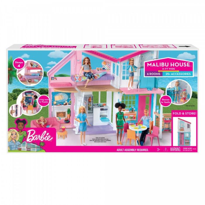 Barbie Domek Barbie Malibu FXG57 Mattel