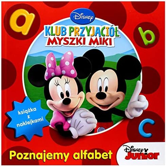 POZNAJEMY ALFABET.KLUB PRZYJACIÓŁ MYSZKI MIKI