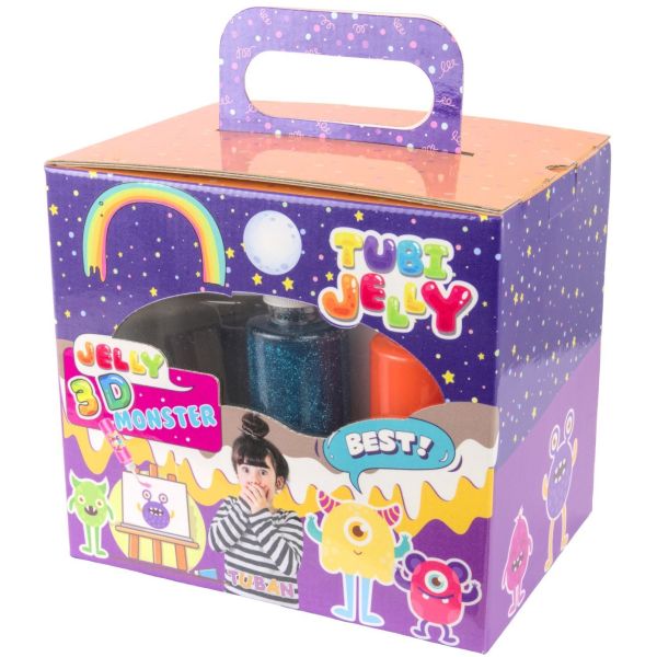 Zestaw Tubby Jelly 6 kolorów POTWORKI MAŁE AKWARIUM Tuban
