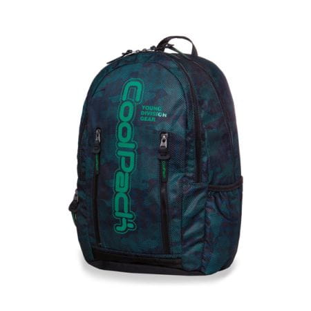 Coolpack Impact II Plecak młodzieżowy Army Ocean Green