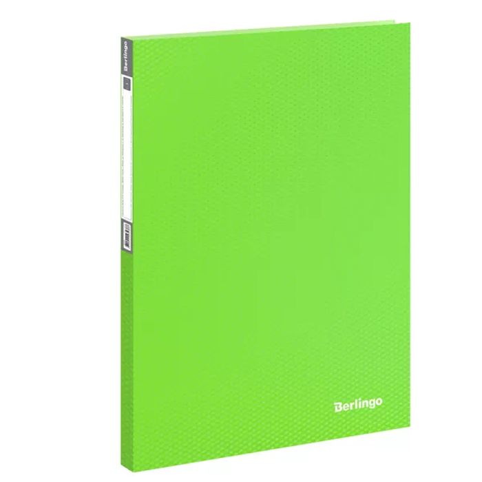Berlingo Album ofertowy 20 koszulek 'Neon', 14 mm, 700 μm, neon zielon