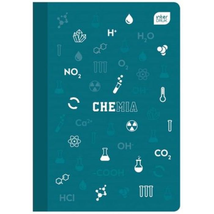 Zeszyt do chemii PP, 60 kartek, kratka, A5, Interdruk