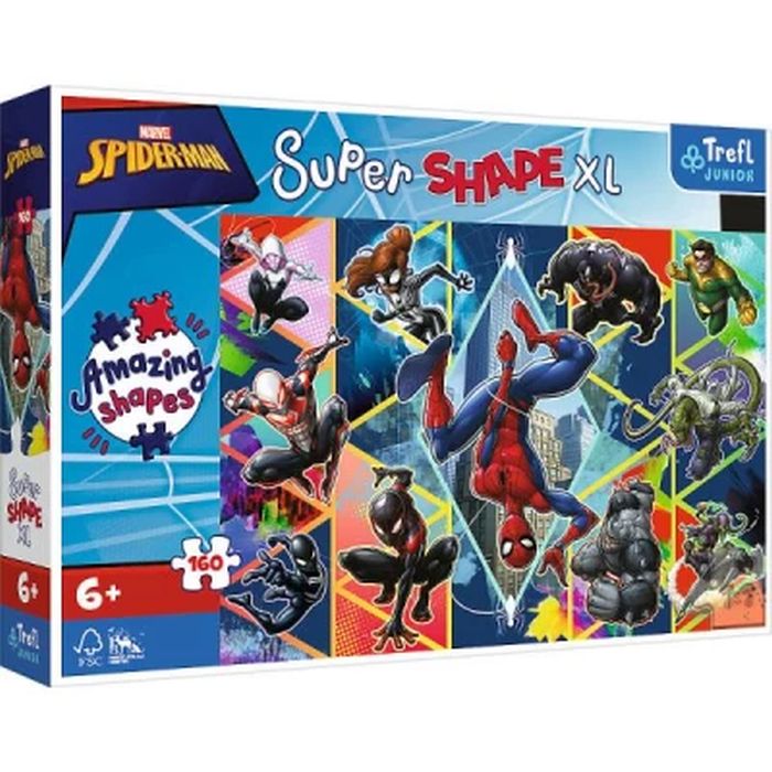 Puzzle 160 el. Super Shape XL Spiderman Trefl
