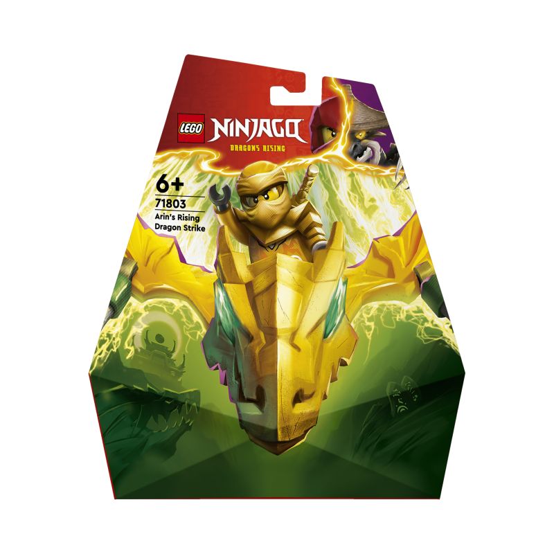 Klocki Lego Ninjago Atak Powstającego smoka Arina 71803