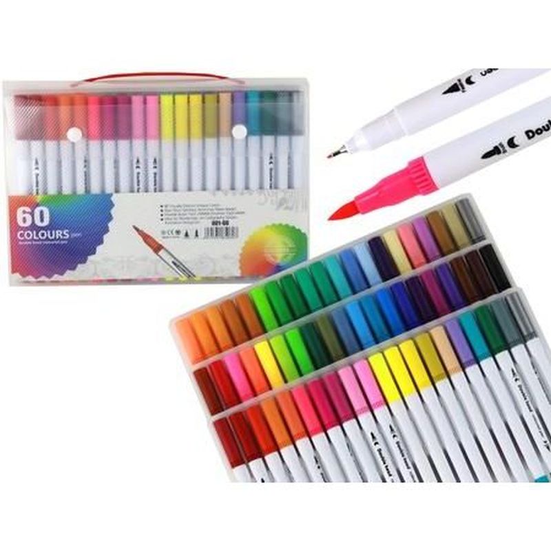 PISAKI 60SZT DWUSTRONNE ORGANIZER