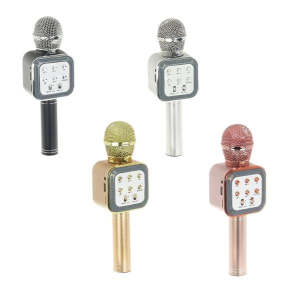 Wielofunkcyjny Mikrofon nagrywający z głośnikiem Bluetooth i wejściem USB
