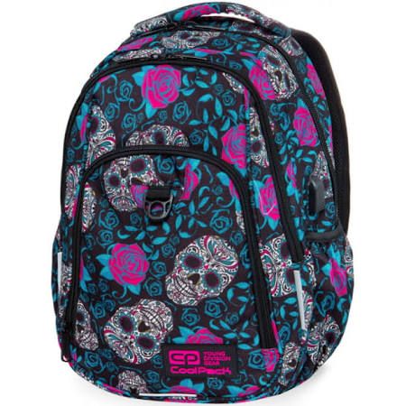Coolpack Strike L Plecak młodzieżowy SCULLS & ROSES-czaszki i róże