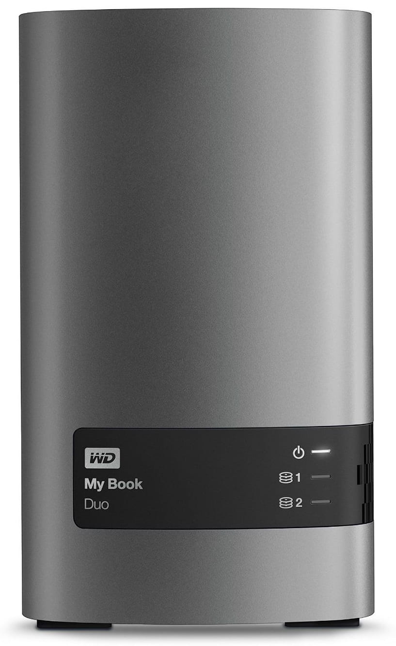 WD MY BOOK DUO RJ45 3,5" 16TB WDBVZE0160JWT - Henryx24